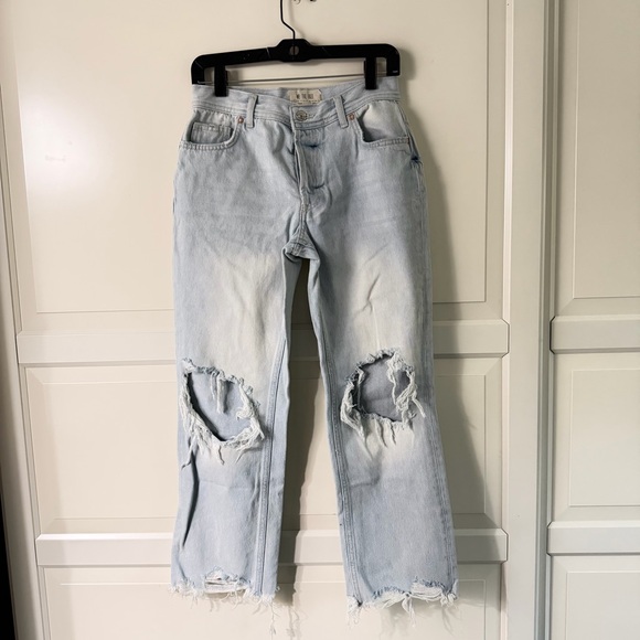 We The Free by Free People Maggie Mid Rise Jeans Size 25 - 41477 - Picture 5 of 14